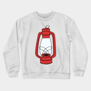 Camping Lantern Crewneck Sweatshirt